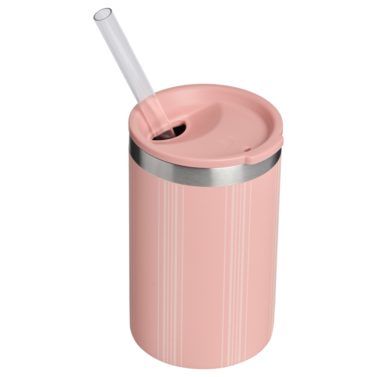 Stanley 1913 The Everyday Can Cooler Cup 10 OZ in Peach Rose Picnic Stripe