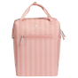 Swatch for Stanley 1913 The All Day Madeleine Mini Cooler Backpack 14 QT in Peach Rose Picnic Stripe