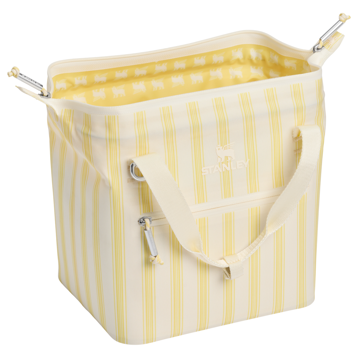 Stanley 1913 The All Day Julienne Mini Cooler 7.4 QT in Cream Picnic Stripe
