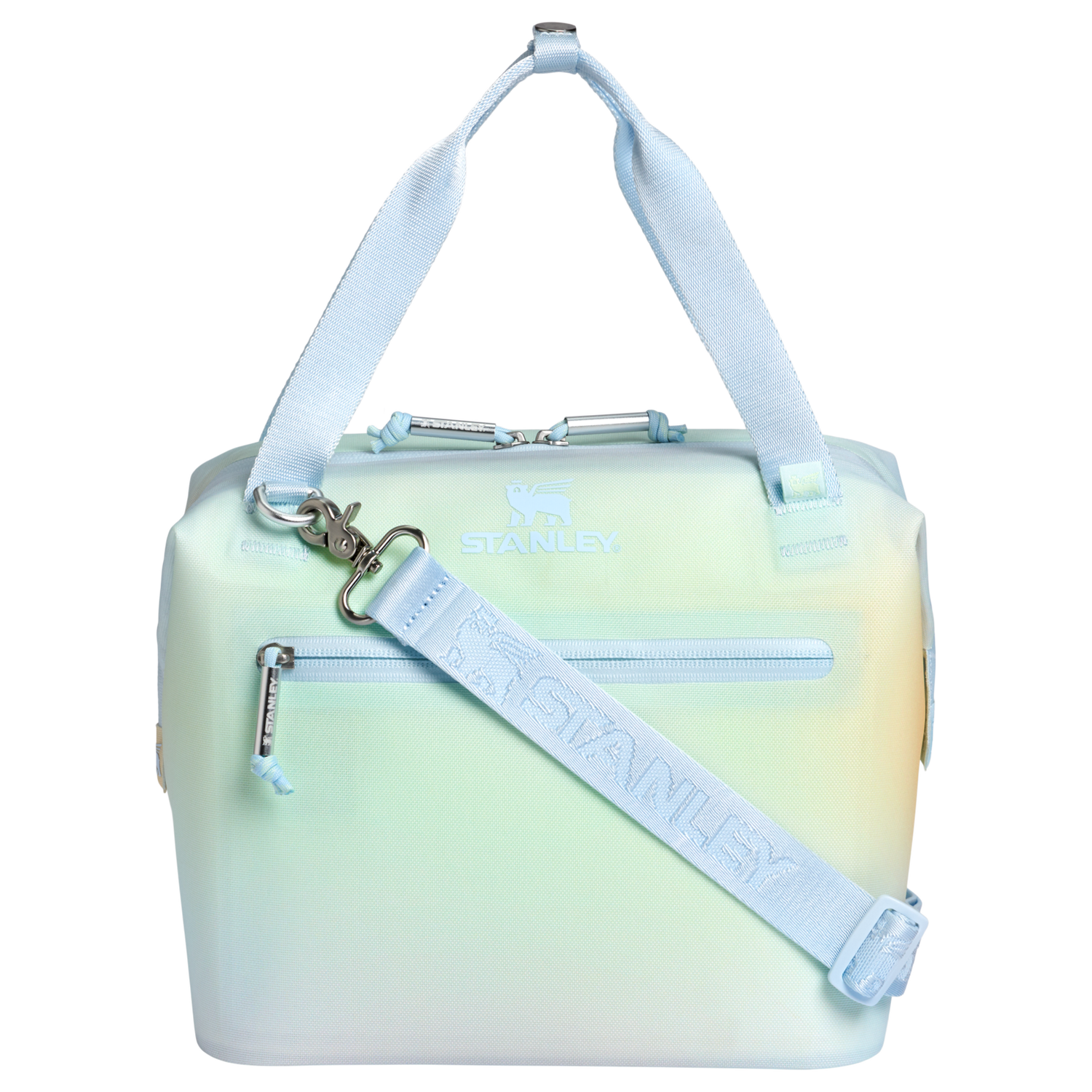 Stanley 1913 The All Day Julienne Mini Cooler 10 Can 7.4 QT 7.0 L in Sunrise Spiral | View 1