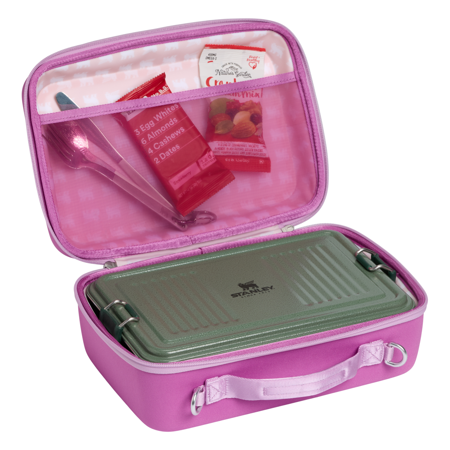 Stanley 1913 All Day Midi Lunch Box 6.3 QT in Dark Blossom | View 4