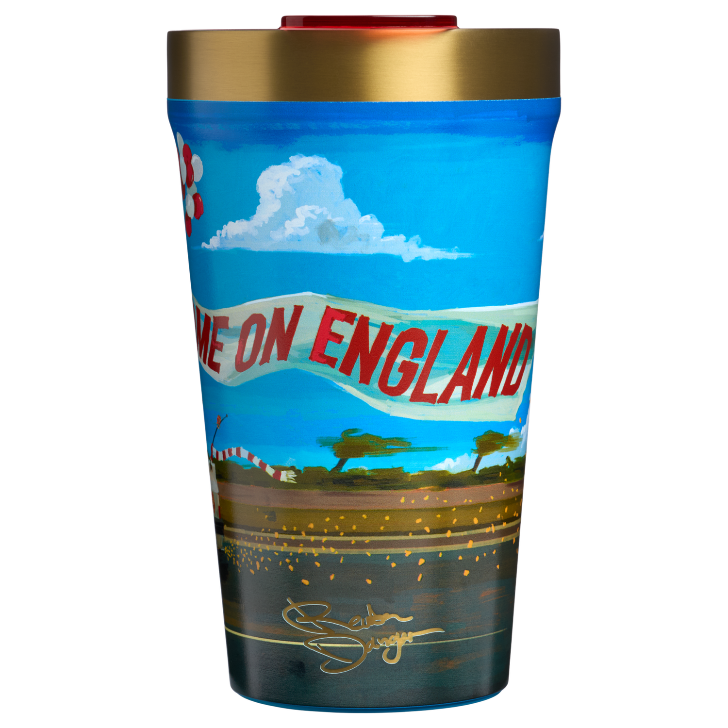 Stanley 1913 The Fútbol Artist Collection Everyday Tumbler 16 OZ in England | View 3