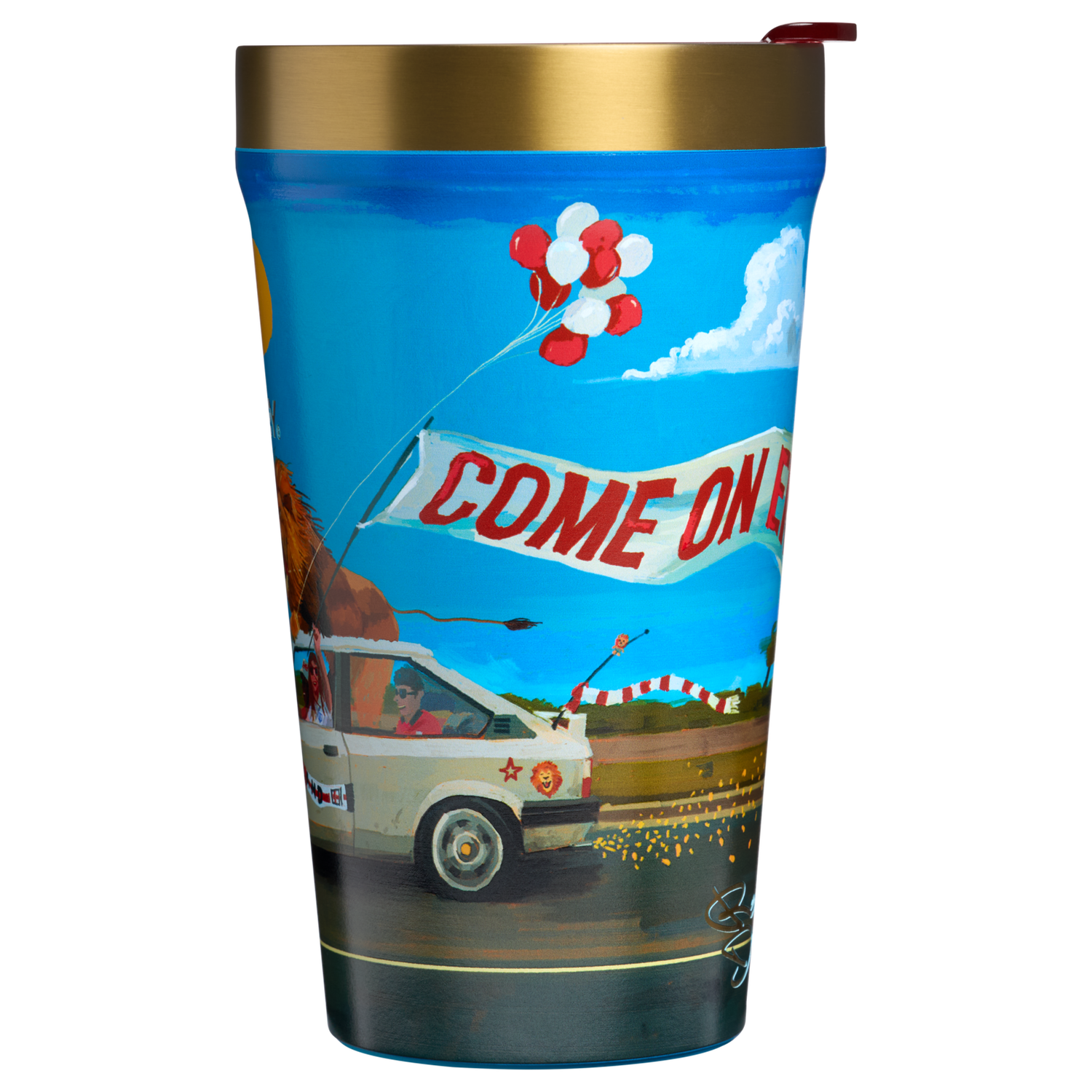 Stanley 1913 The Fútbol Artist Collection Everyday Tumbler 16 OZ in England | View 2