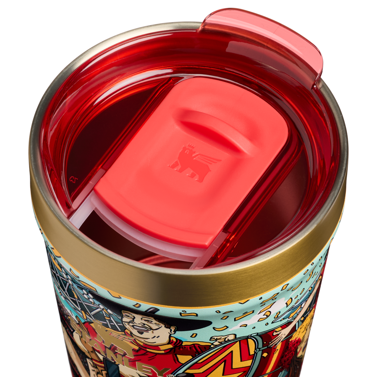 Stanley 1913 The Fútbol Artist Collection Everyday Tumbler 16 OZ in España | Front View