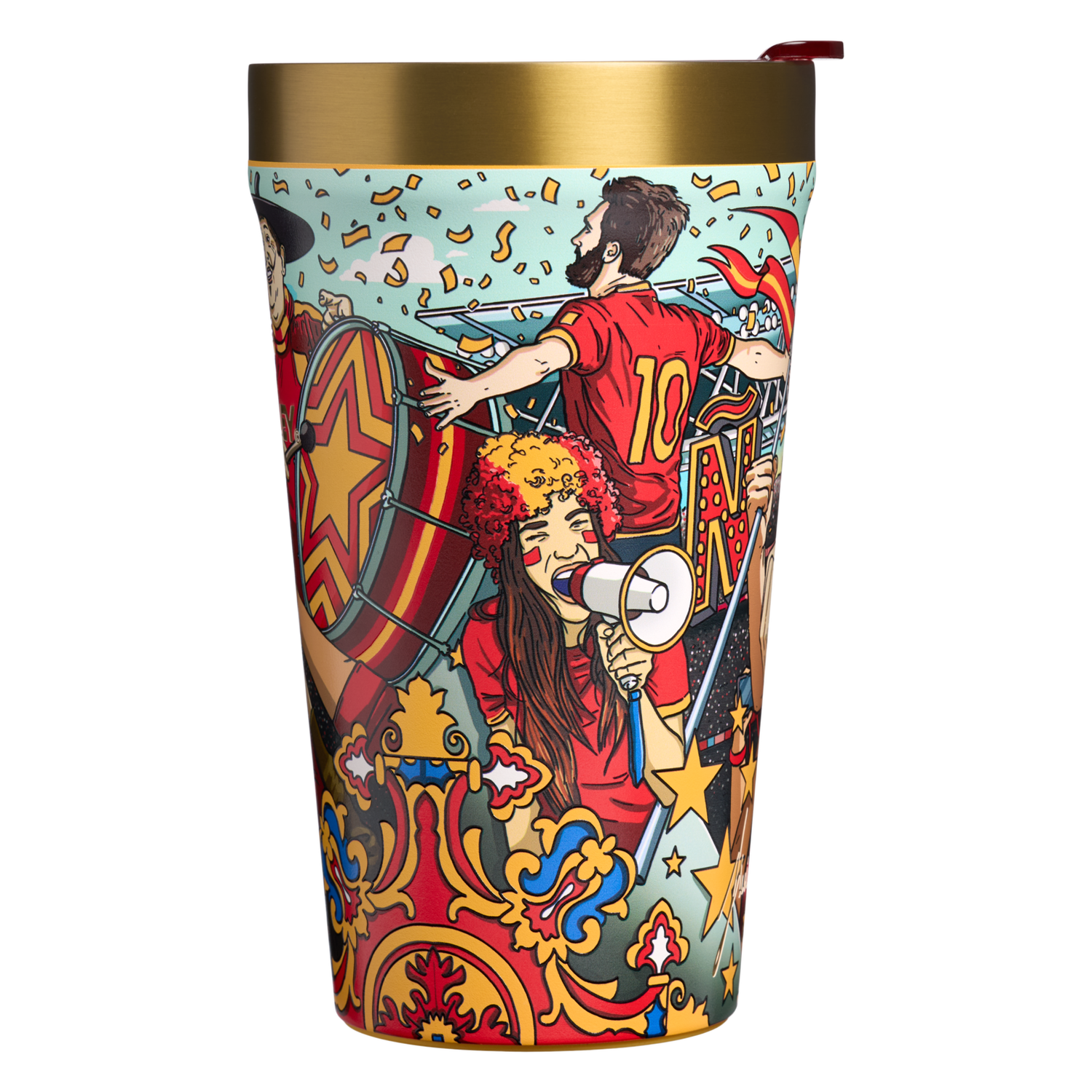 Stanley 1913 The Fútbol Artist Collection Everyday Tumbler 16 OZ in España | View 2