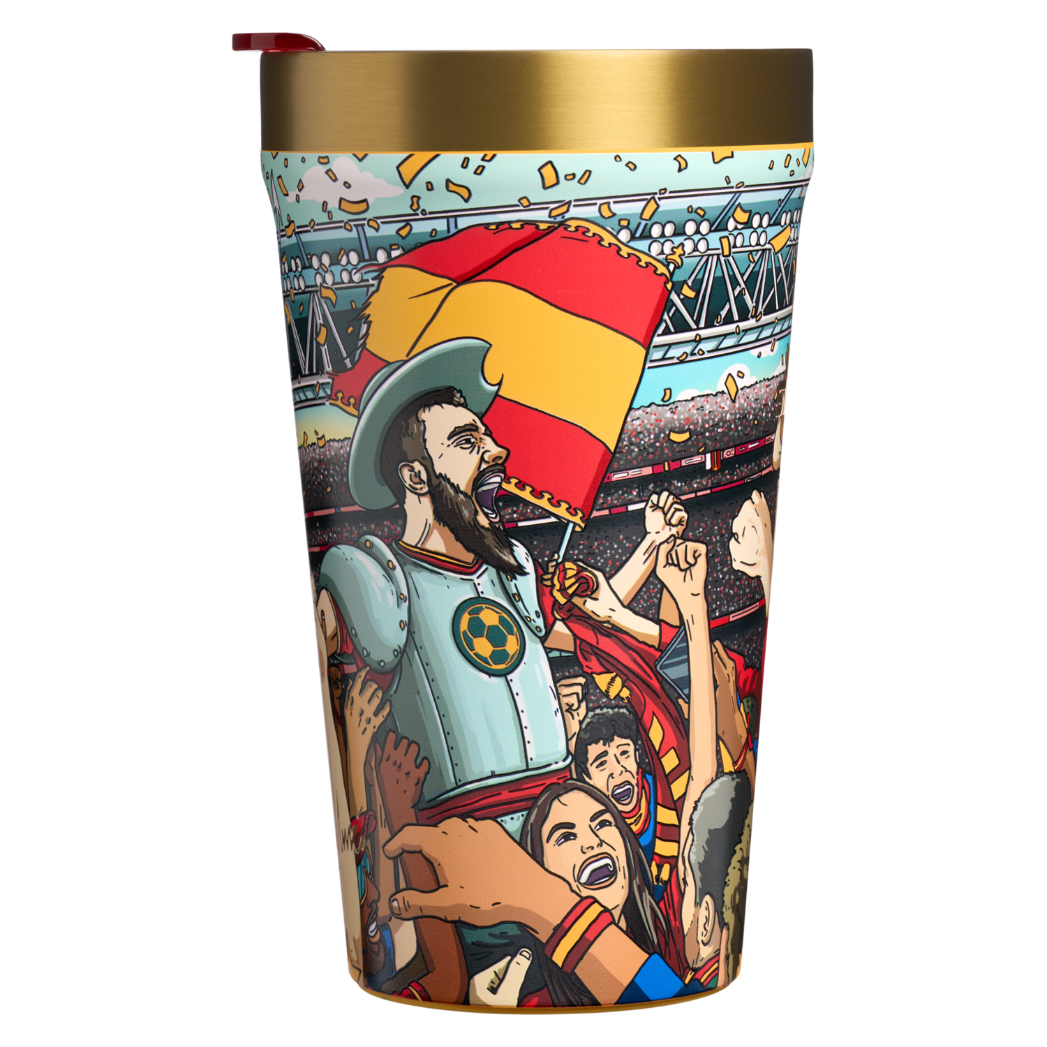 Stanley 1913 The Fútbol Artist Collection Everyday Tumbler 16 OZ in España | View 1