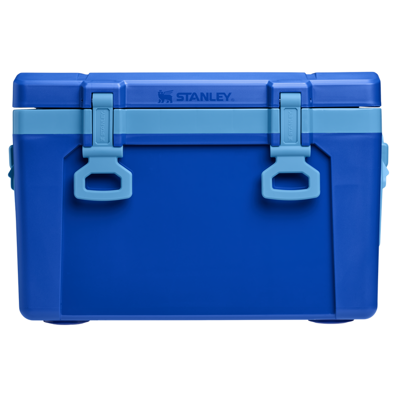 Stanley 1913 The Easy Carry Outdoor Cooler + Strap 24 QT in Cobalt | Front View