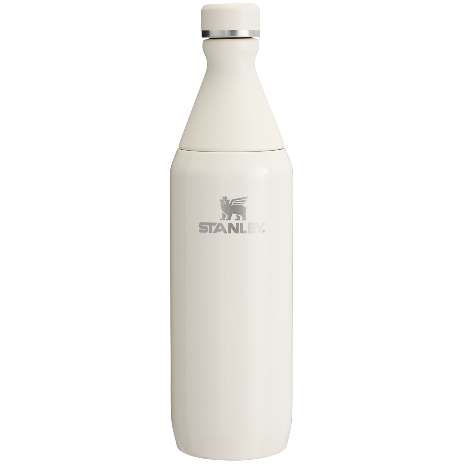 Stanley 1913 All Day Slim Bottle 20 OZ in Cream | View 1