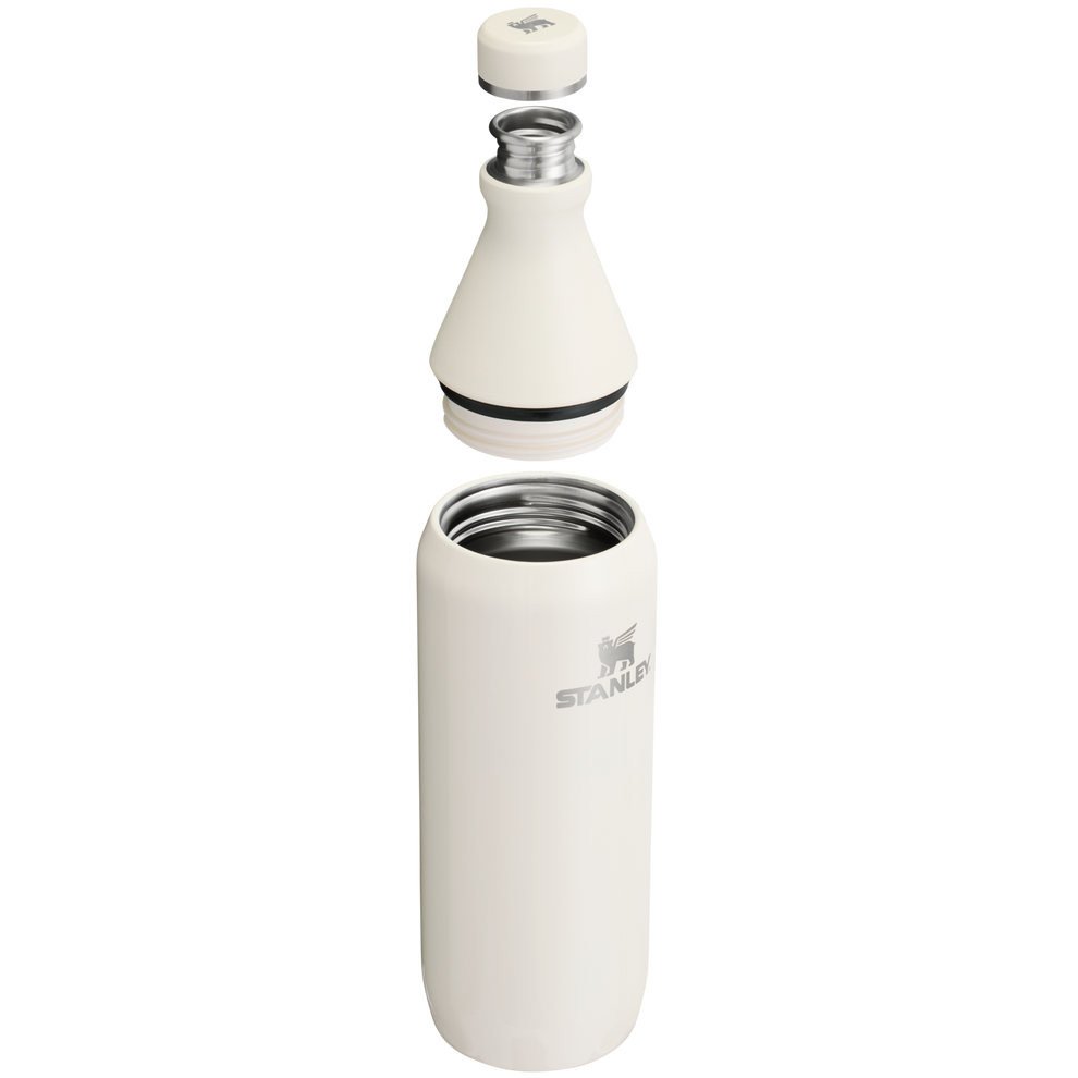 Stanley 1913 All Day Slim Bottle 20 OZ in Cream