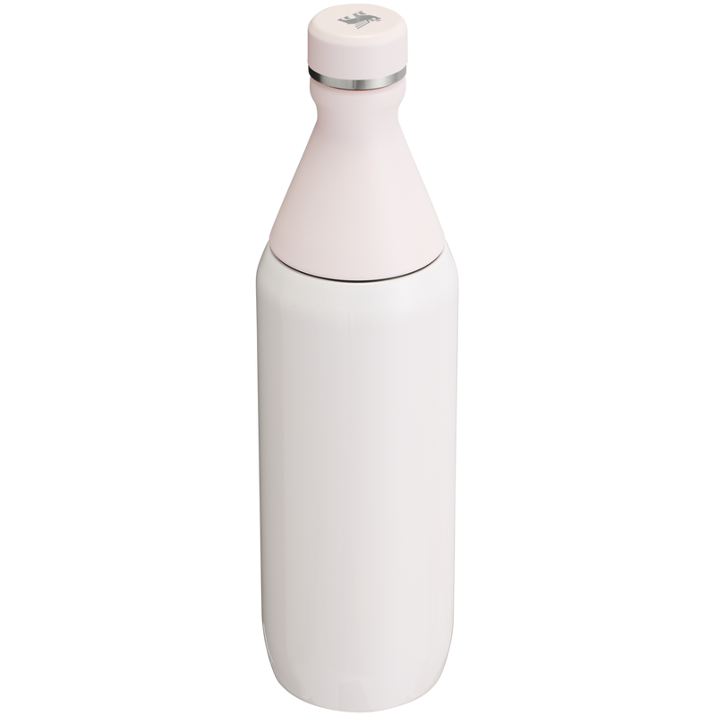 Stanley 1913 All Day Slim Bottle 20 OZ in Rose Quartz | Back View