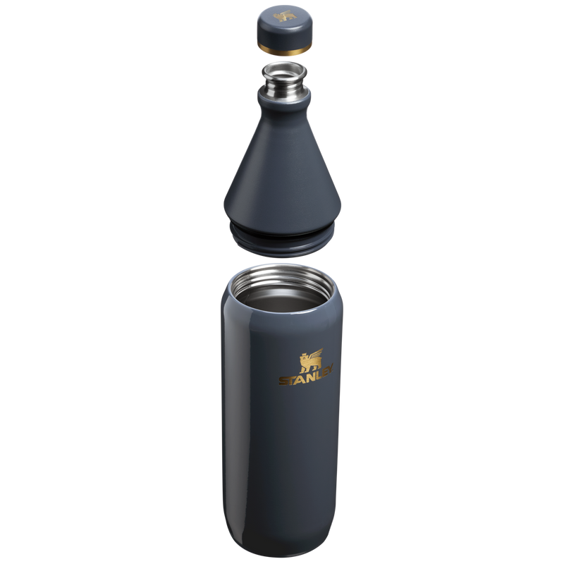 Stanley 1913 All Day Slim Bottle 20 OZ in Twilight Gloss | Cross Section View