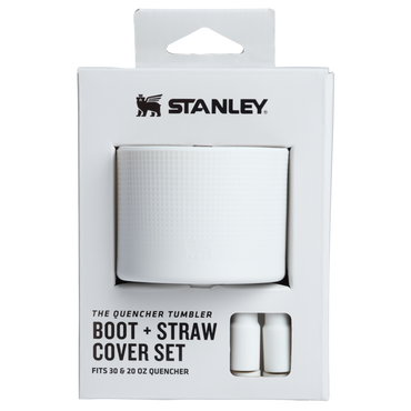 The Stanley Quencher Tumbler Boot For 30 & 20 OZ Cups In  Pale Stone White