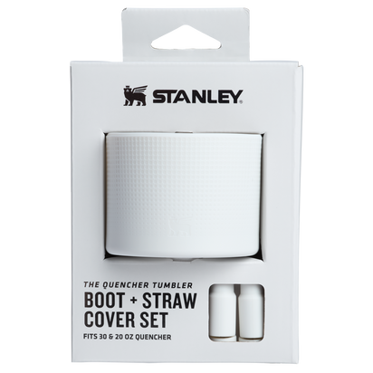 Stanley 1913 Stanley Quencher Boot and Straw Cover Set 30 OZ & 20 OZ in Pale Stone