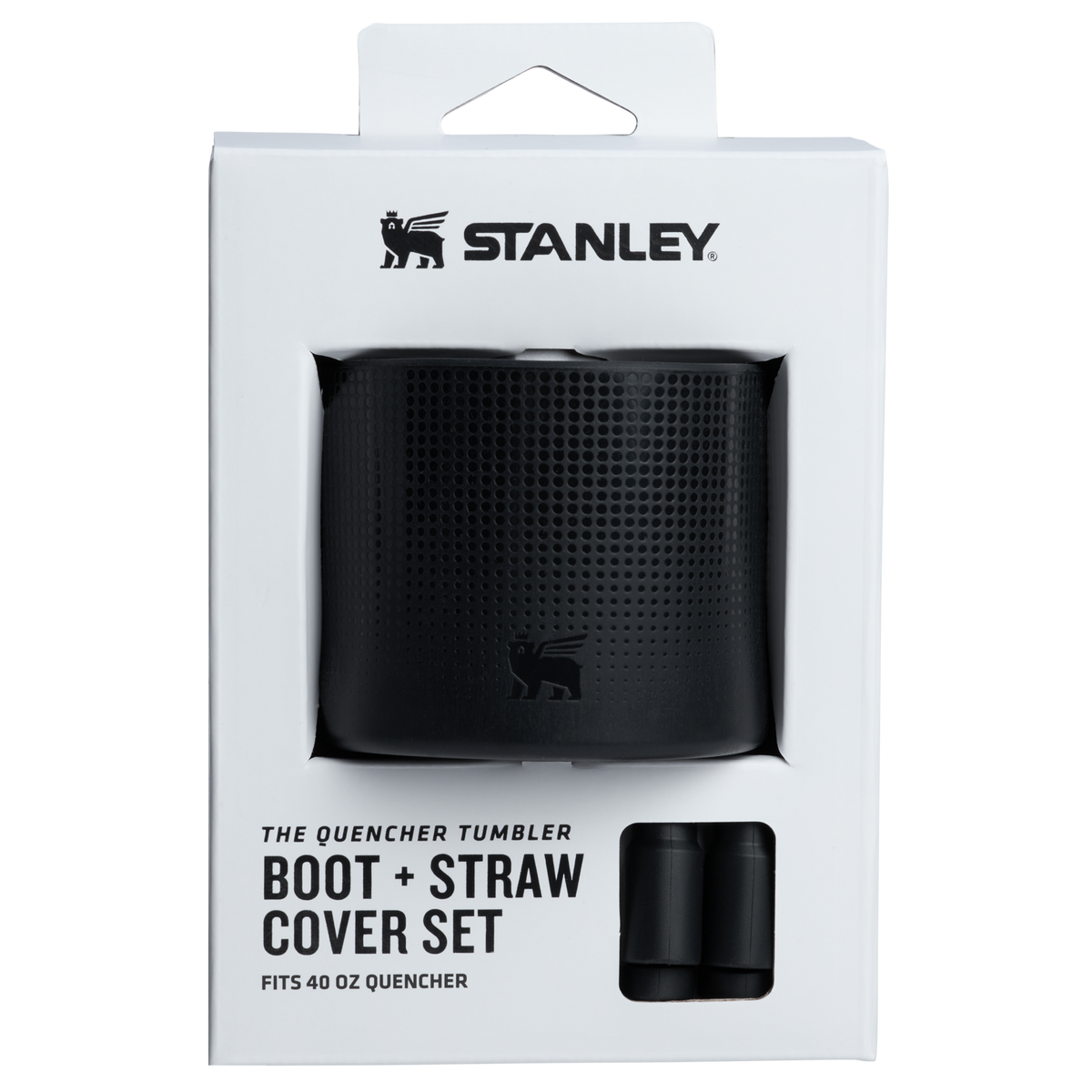 Stanley 1913 Stanley Quencher Boot and Straw Cover Set 40 OZ in Black | View 1