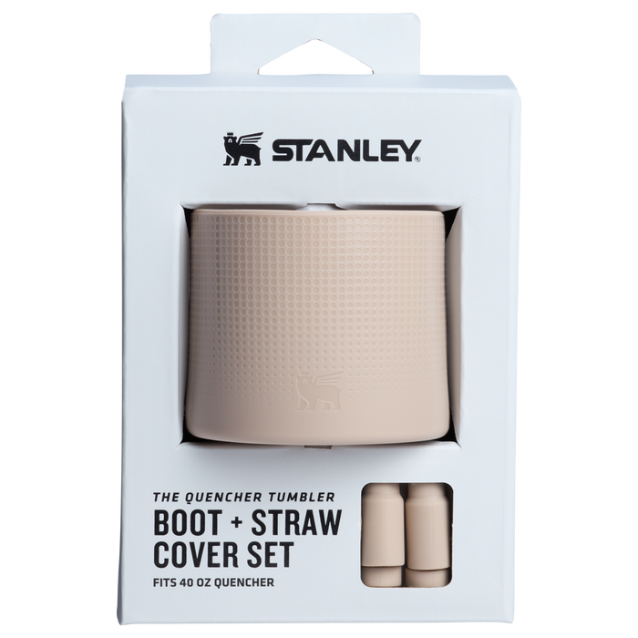 Stanley Boot & Straw Cover Set 40OZ In Sand Tan