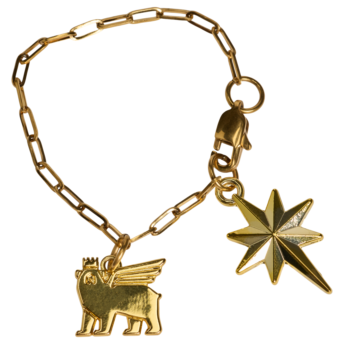 Stanley 1913 The Stanley Charm in Starlight Gold | Detailed View