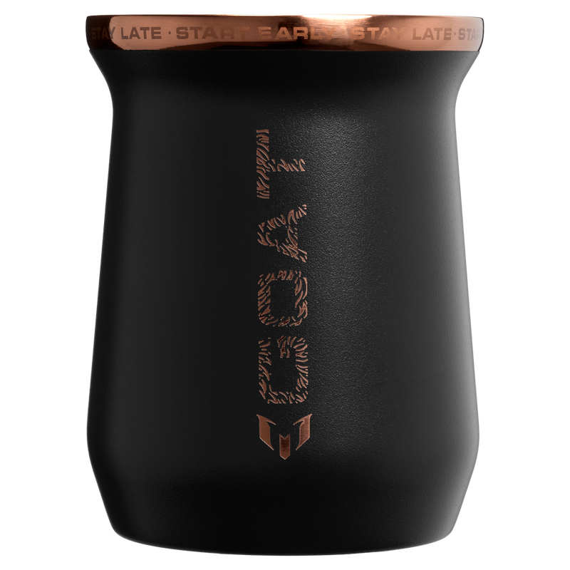 Stanley 1913 The Messi x Stanley Classic Mate Mug 8 OZ in Messi GOAT Black | Back View