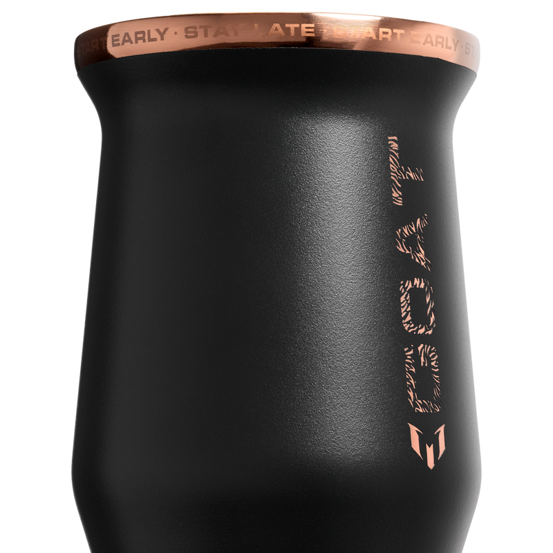 Stanley 1913 The Messi x Stanley Classic Mate Mug 8 OZ in Messi GOAT Black | Detailed View