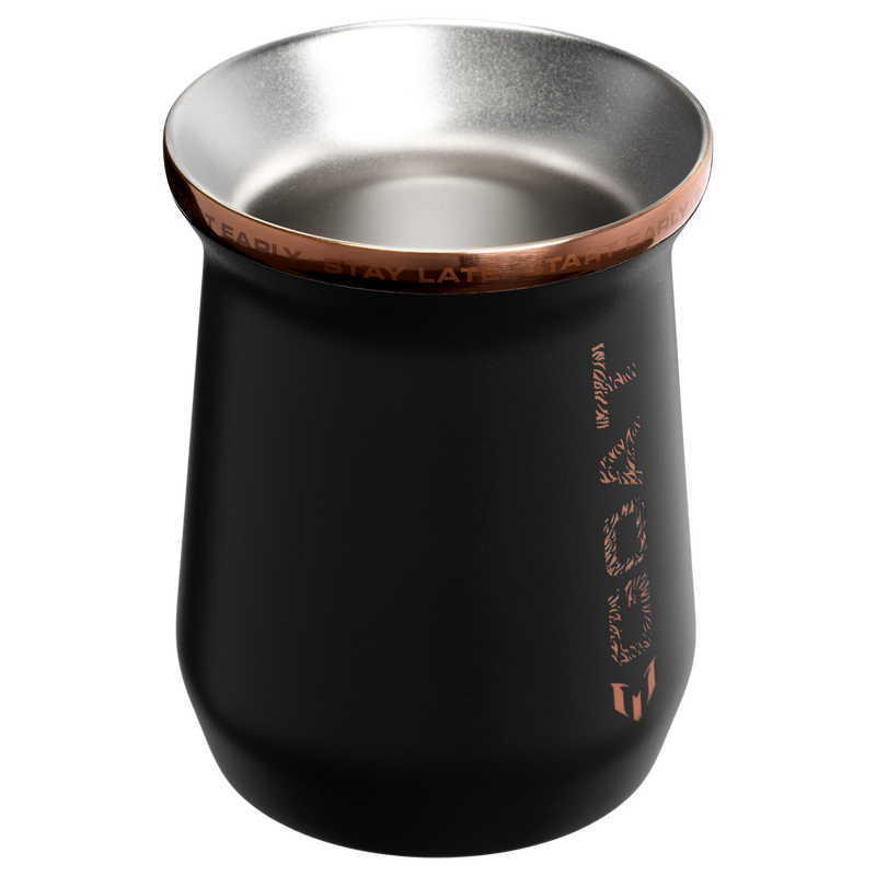 Stanley 1913 The Messi x Stanley Classic Mate Mug 8 OZ in Messi GOAT Black | Back View