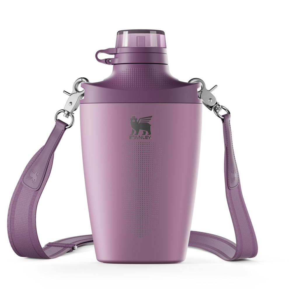 Stanley Crossbody Water Bottle in Lilac Purple