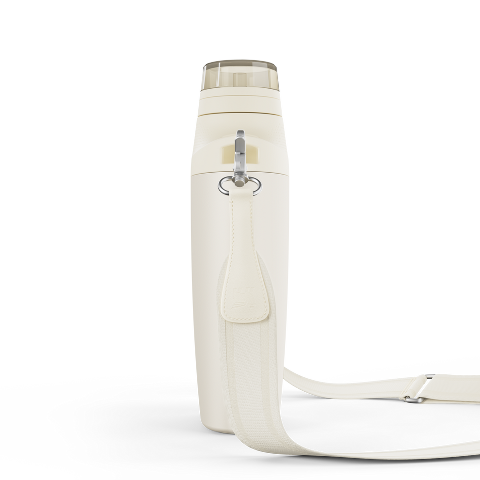 Stanley Crossbody Water Bottle in Cream