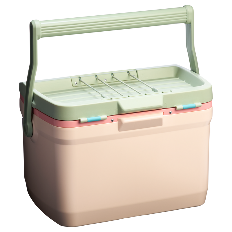 Stanley 1913 The Easy Carry Outdoor Cooler 16 QT in Lichen Conch | Back View