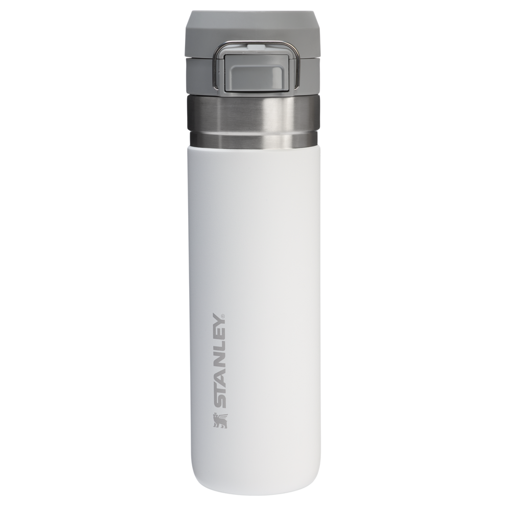 Stanley 24 OZ Quick Flip Go Bottle In Frost White