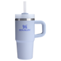 Stanley 14 OZ Quencher FlowState Stainless Steel Tumbler In Dew Drop Purple with Straw And Handle