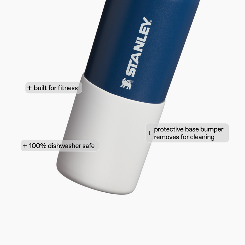 Stanley 1913 The Vitalize™ Tempo Bottle 24 OZ in Dark Navy | Infographic View