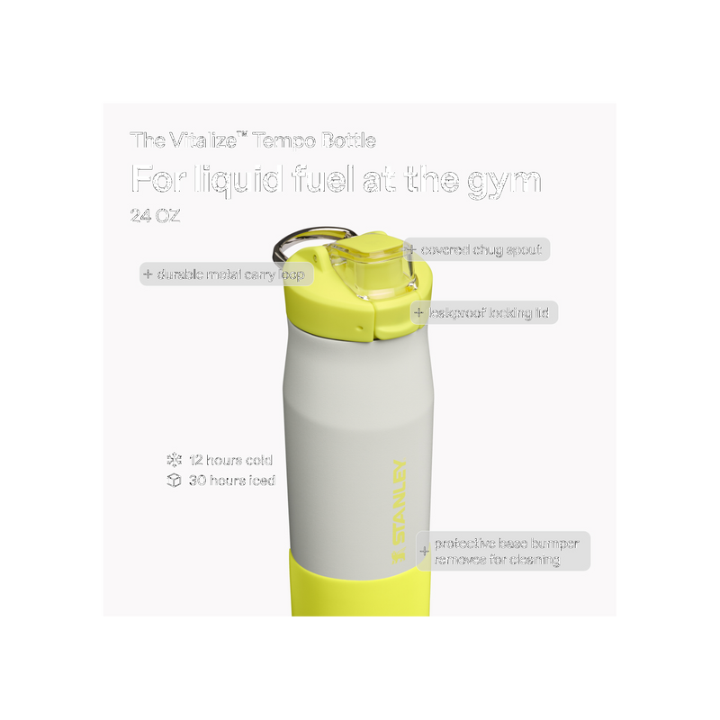 Stanley 1913 The Vitalize™ Tempo Bottle 24 OZ in Pale Stone Atomic