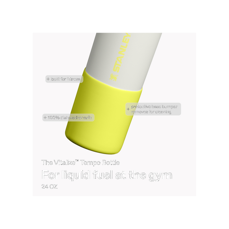 Stanley 1913 The Vitalize™ Tempo Bottle 24 OZ in Pale Stone Atomic | Infographic View