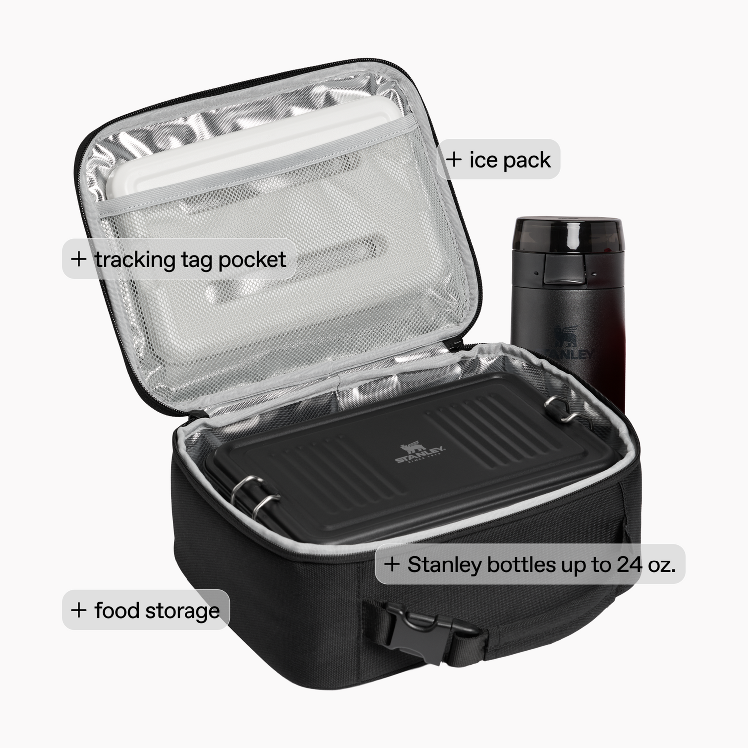 Stanley 1913 The Assembly Lunch Box 3.7 QT 3.5 L in Blue Dream | View 7