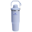 Stanley 36 OZ IceFlow Aerolight Stainless Steel Water Bottle In Dew Drop Purple with Fast Flow Lid