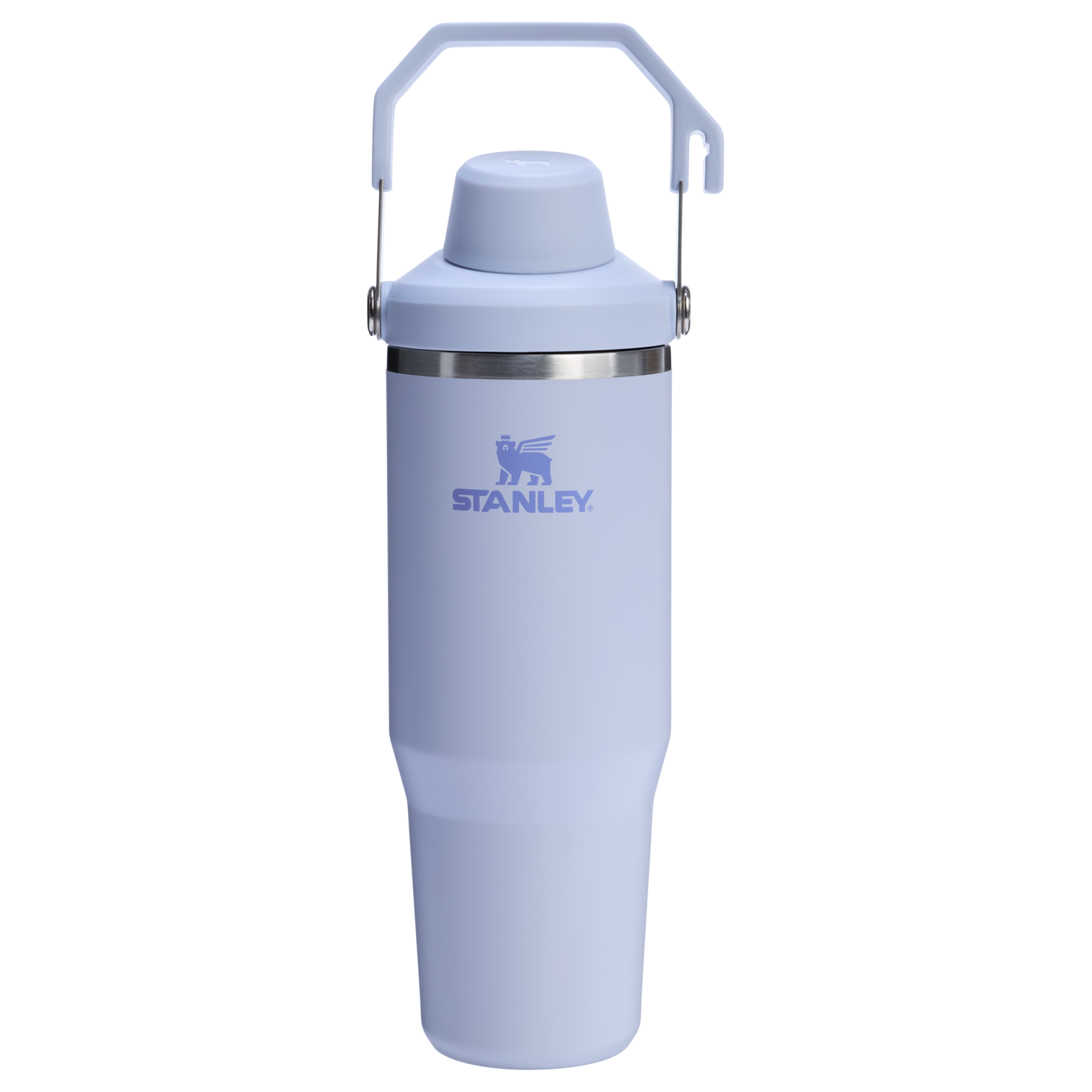 Stanley 36 OZ IceFlow Aerolight Stainless Steel Water Bottle In Dew Drop Purple with Fast Flow Lid