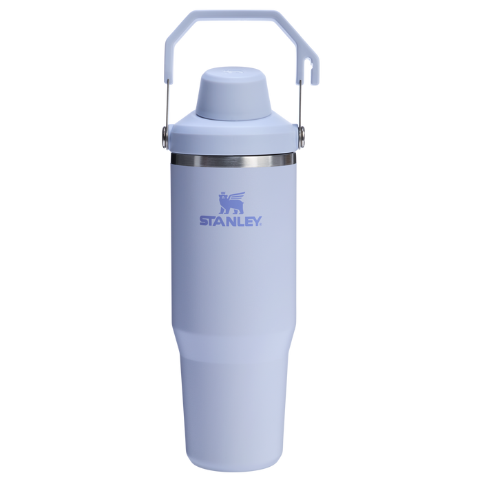 Stanley 36 OZ IceFlow Aerolight Stainless Steel Water Bottle In Dew Drop Purple with Fast Flow Lid