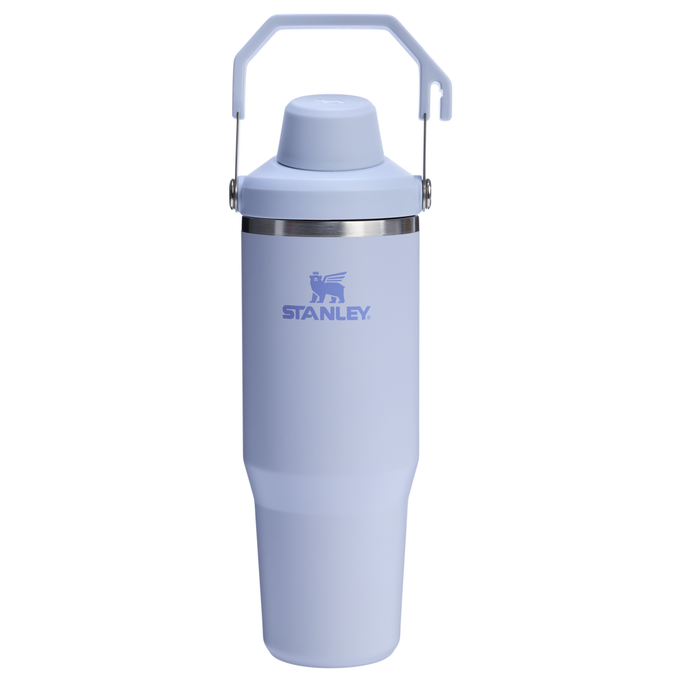 Stanley 36 OZ IceFlow Aerolight Stainless Steel Water Bottle In Dew Drop Purple with Fast Flow Lid