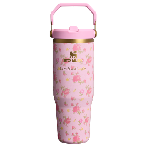 STANLEY love shack fancy 花柄 水筒　タンブラー The Pink Stanley X LoveShackFancy Collab Holiday Quencher