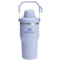 Stanley 20 OZ IceFlow Stainless Steel Water Bottle In Dew Drop Purple n with Fast Flow Lid