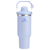 Stanley 40 OZ IceFlow Aerolight Stainless Steel Water Bottle In Dew Drop Purple with Fast Flow Lid