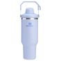 Stanley 40 OZ IceFlow Aerolight Stainless Steel Water Bottle In Dew Drop Purple with Fast Flow Lid