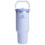 Stanley 40 OZ IceFlow Stainless Steel Water Bottle In Dew Drop Purple n with Flip Straw