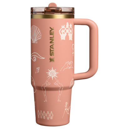 Stanley 1913 The Stanley 1913 x Nest Quencher® ProTour Flip Straw Tumbler 30 OZ in Her Symbols, Her Story | Front View
