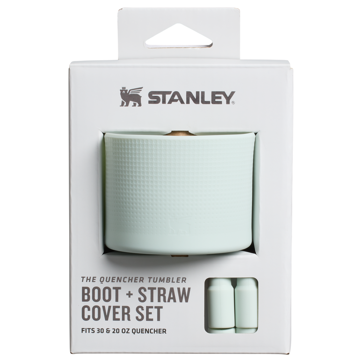 Stanley 1913 Stanley Quencher Boot and Straw Cover Set 30 OZ & 20 OZ in Mist | Front View