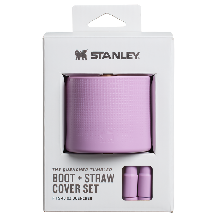 Stanley Quencher Boot & Straw Cover In  lilac purple