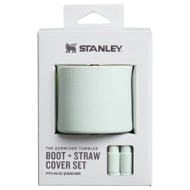 Stanley 1913 Stanley Quencher Boot and Straw Cover Set 40 OZ in Mist | Front View