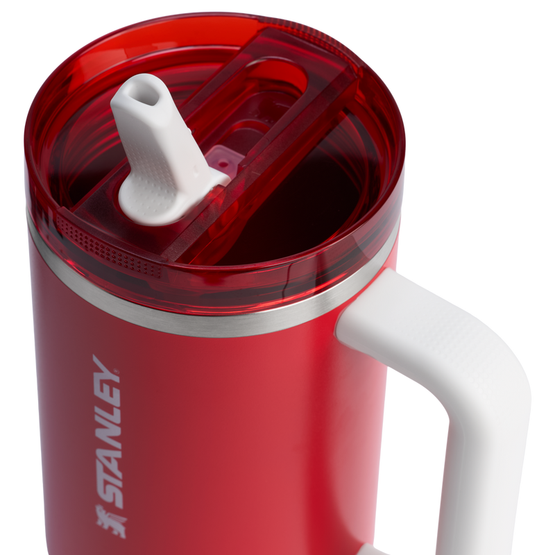 Stanley 1913 Stanley 1913 x Arsenal Quencher® ProTour Flip Straw Tumbler 40 OZ in Arsenal DNA Red | Lid Detailed View