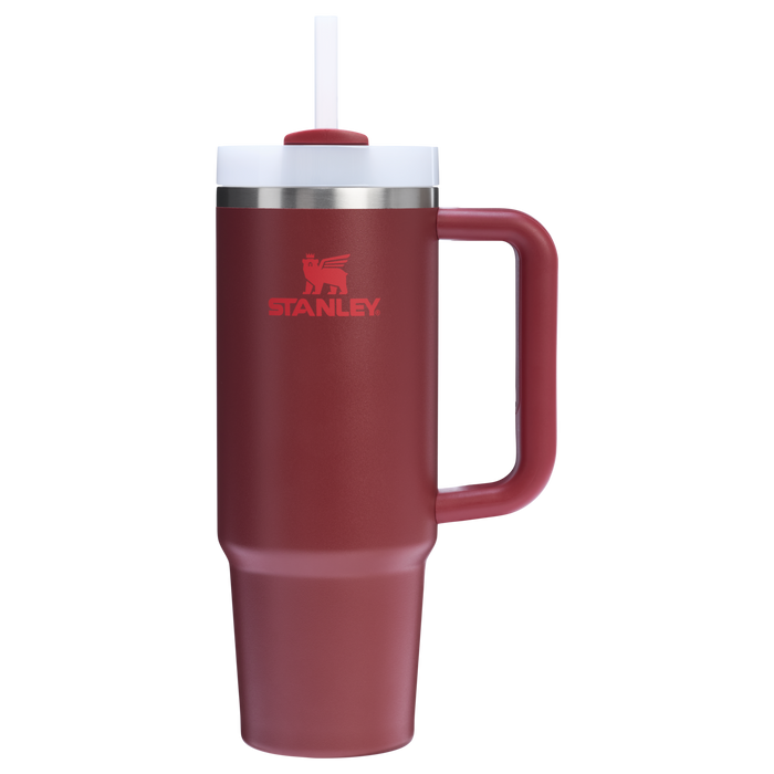 Stanley 30 OZ Quencher Stainless Steel Tumbler In Cranberry Red