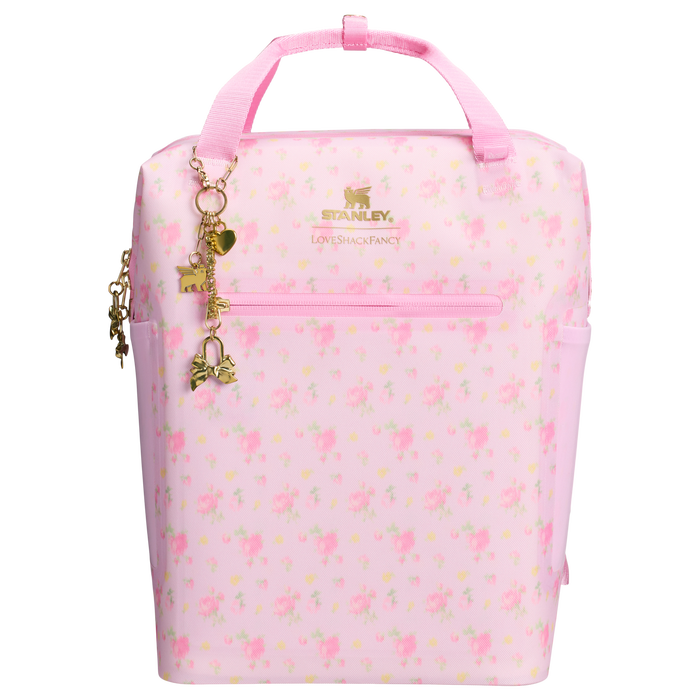 Stanley 1913 x LoveShackFancy All Day Madeleine Mini Cooler Backpack