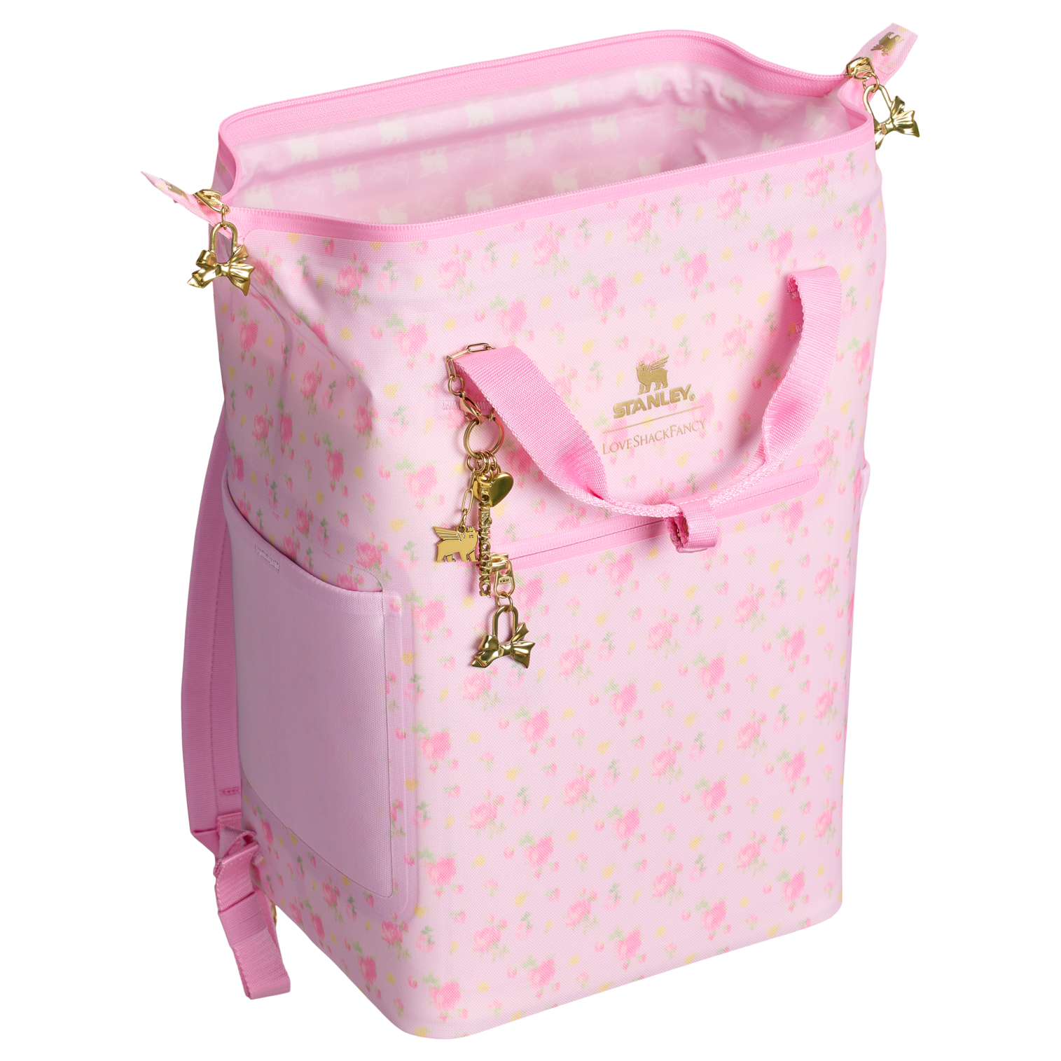 Stanley x LoveShackFancy All Day Madeleine Cooler Backpack - Thumbnail 3