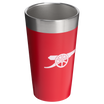 Stanley Arsenal 16 OZ Stay Chill Stainless Steel Stacking Pint In Arsenal Red